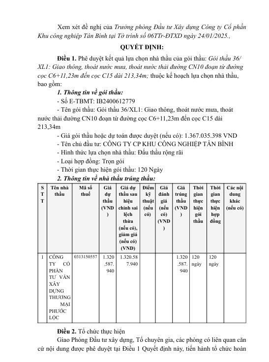 Gói thầu hồ điều hòa số 1 hơn 2 tỷ về tay Cty Phước Lộc - Hình 5 Goi thau ho dieu hoa so 1 hon 2 ty ve tay Cty Phuoc Loc-Hinh-5