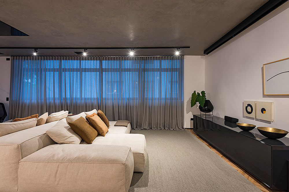 Nha “be tong” dep khong the roi mat voi phong cach thiet ke duong dai-Hinh-4