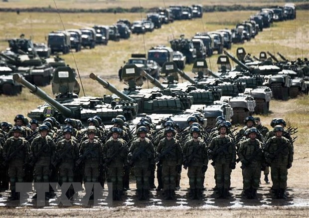 Cuộc tập trận với quy mô lớn nhất mà CSTO từng thực hiện được ghi nhận diễn ra vào tháng 10/2018. Cuộc tập trận diễn ra trên lãnh thổ của Nga với sự tham gia của hơn 3.500 binh sĩ và 620 thiết bị quân sự. Trong khi đó quy mô tổ chức tập trận của NATO lớn hơn nhiều, ngay đầu năm 2022 NATO đã tổ chức cuộc tập trận với hơn 30.000 binh sĩ tham gia.