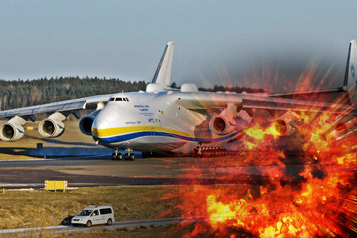 Một báo cáo khác cho biết, chiếc máy bay lớn nhất thế giới, chiếc máy bay phản lực 6 động cơ An-225 độc nhất được chế tạo ở Liên Xô, đã bị phá hủy trong cuộc đụng độ giữa lực lượng Nga và Ukraine vào ngày 27/1. Số phận của chiếc máy bay vẫn chưa chắc chắn, nhưng những hình ảnh về một chiếc máy bay bị cháy trông rất giống An-225.