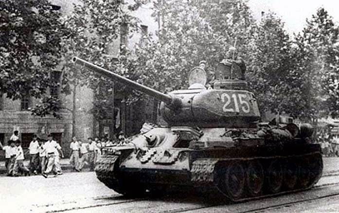 Lữ đoàn 105 gồm ba tiểu đoàn xe tăng: 107, 109 và 203, mỗi tiểu đoàn được biên chế 40 xe tăng và Tiểu đoàn thiết giáp 308 được trang bị 16 pháo tự hành Su-76. Phối hợp chiến đấu là Trung đoàn bộ binh cơ giới 206, sau này trở thành Sư đoàn bộ binh cơ giới 206.