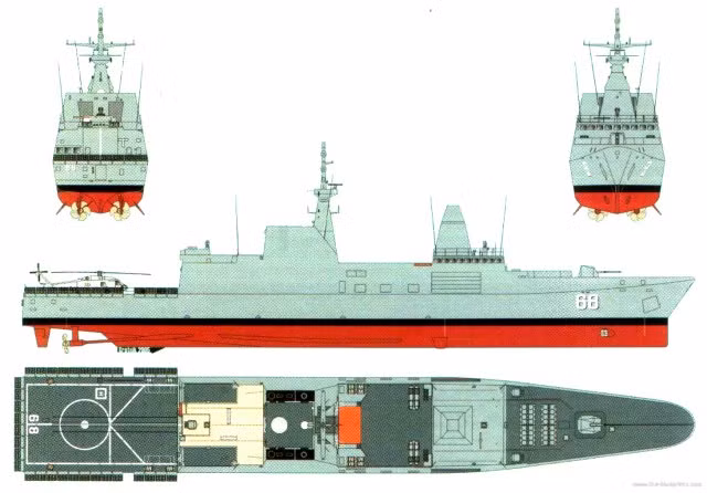 Khinh hạm lớp Formidable có chiều dài 114,8m, rộng 16,3m, lượng giãn nước toàn tải 3.500 tấn. Khinh hạm sử dụng 4 động cơ diesel MTU 20V 8000 M90, tổng công suất 48.800 mã lực, tốc độ tối đa 27 hải lý/giờ, phạm vi hoạt động 4.200 hải lý.