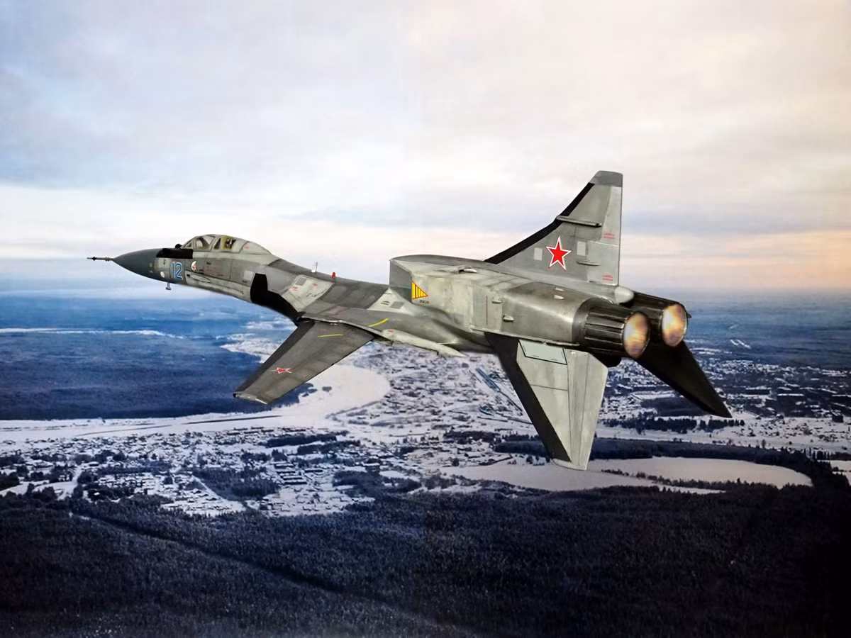 Người ta tính toán rằng với những thông số và trang bị này, máy bay sẽ có trọng lượng 95 tấn, vũ khí trang bị 13 tấn và nhiên liệu 38 tấn. Một trong những vấn đề chính ở tốc độ siêu âm là sự gia nhiệt lớn của thân máy bay.