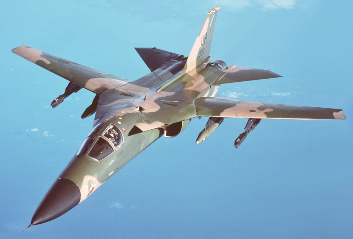 F-111 có biệt danh là Aardvark (lợn đất), đây là máy bay đánh chặn tầm trung và siêu thanh. Đóng vai trò máy bay ném bom hạt nhân chiến lược, máy bay trinh sát trên không và máy bay tác chiến điện tử trong các phiên bản khác nhau của Mỹ. F-111 do tập đoàn General Dynamics nghiên cứu và chế tạo, được đánh giá như một nhà vô địch trên bầu trời.
