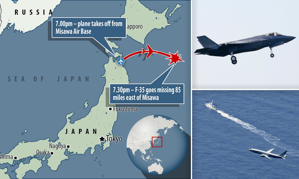 Khả năng một chiếc F-35 rơi vào tay các đối thủ khó có thể xảy ra, trường hợp nghiêm trọng nhất trước đó là vụ một chiếc F-35A của Nhật Bản bị rơi xuống biển vào tháng 4/2019. Tuy nhiên việc tìm kiếm và trục vớt chiếc máy bay này là rất khó và chi phí sẽ rất cao.