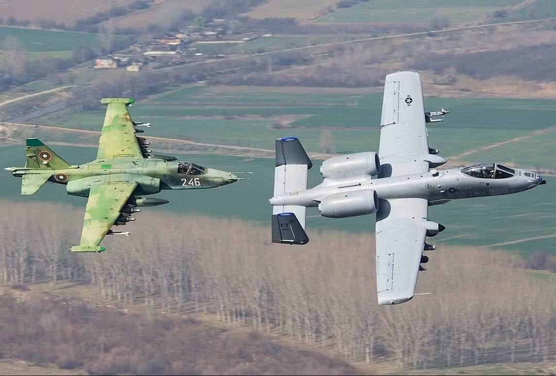 Đây là biểu tượng của hai nền quân sự hàng đầu thế giới, máy bay được trang bị lớp giáp tối tân, khả năng tấn công và ném bom tầm thấp, hỗ trợ bộ binh tấn công lực lượng mặt đất của đối phương.