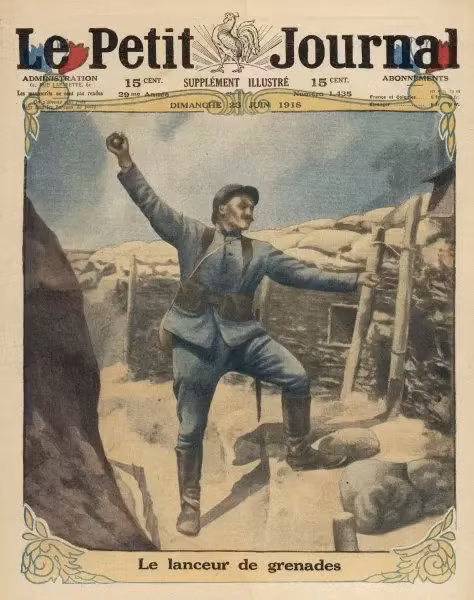 Đến giữa thế kỷ 17, những người " lính ném lựu đạn" (Grenadier), được tập hợp thành các đại đội trong các trung đoàn bộ binh. Đến đầu thế kỷ 19, Napoléon Bonaparte đã cho thành lập các đơn vị ném lựu đạn cấp lữ đoàn và sư đoàn.