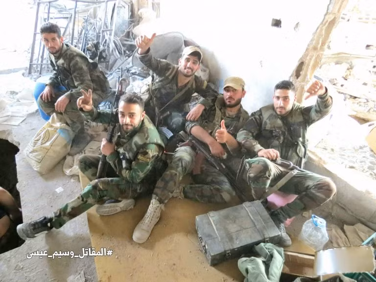 Lực lượng chính phủ Damascus vẫn hừng hực khí thế chiến đấu. Ảnh: AMN.