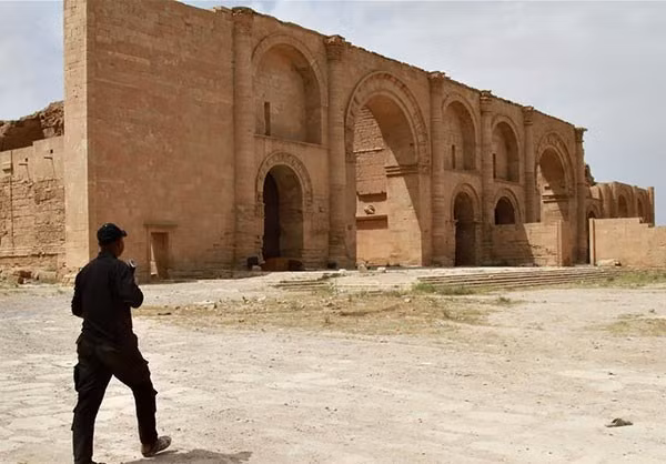 Được biết, thành phố cổ Hatra đã được UNESCO công nhận là Di sản thế giới. Ảnh: FNA.