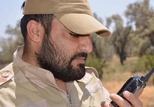 Một binh sĩ Syria trên chiến trường. Ảnh: FNA.