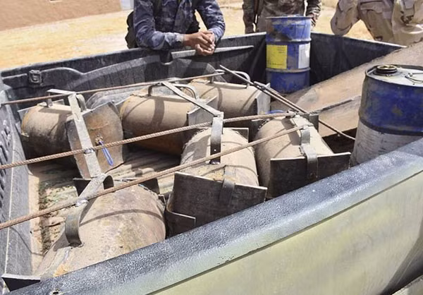 Số vũ khí này hiện nằm trong tay lực lượng tình nguyện Iraq. Ảnh: FNA.