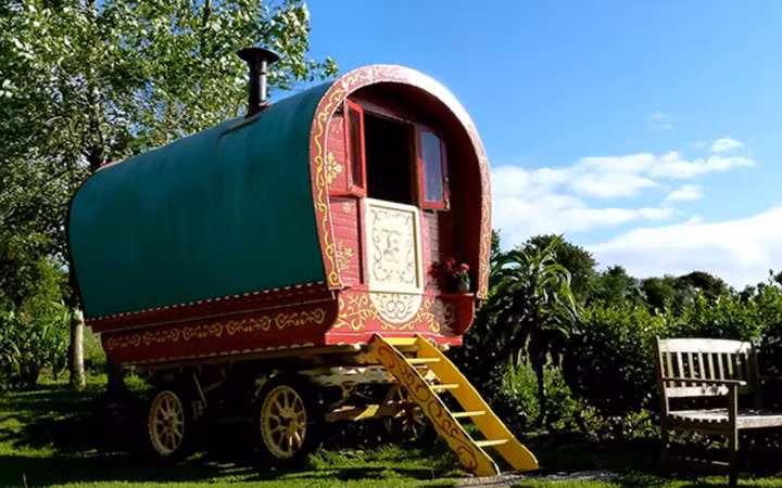 Ngôi nhà như chiếc xe di động này nằm ở nước Anh.