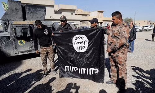 Hang chuc thu linh IS thao chay khoi Tay Mosul