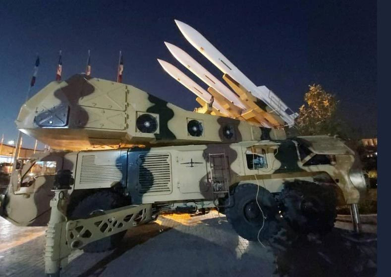 Hệ thống phòng không Khordad-3 của Iran. Ảnh: IWN