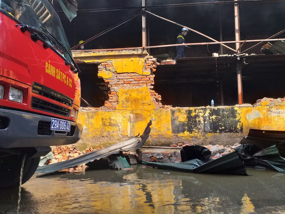 Hiện thiệt hại về tài sản chưa được thống kê.