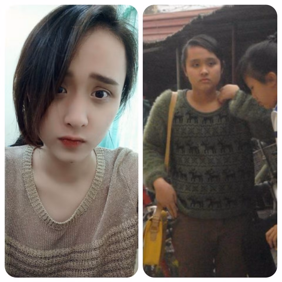 Đinh Khánh Huyền, sinh năm 1998, là nữ sinh dân tộc Mường ở Hòa Bình, hiện đang là học sinh trường THPT Dân tộc nội trú tỉnh Hòa Bình. Ít tai biết cô gái xinh xắn, trắng trẻo có dáng người thanh mảnh hiện tại lại từng có quá khứ đầy mặc cảm vì thân hình quá béo.