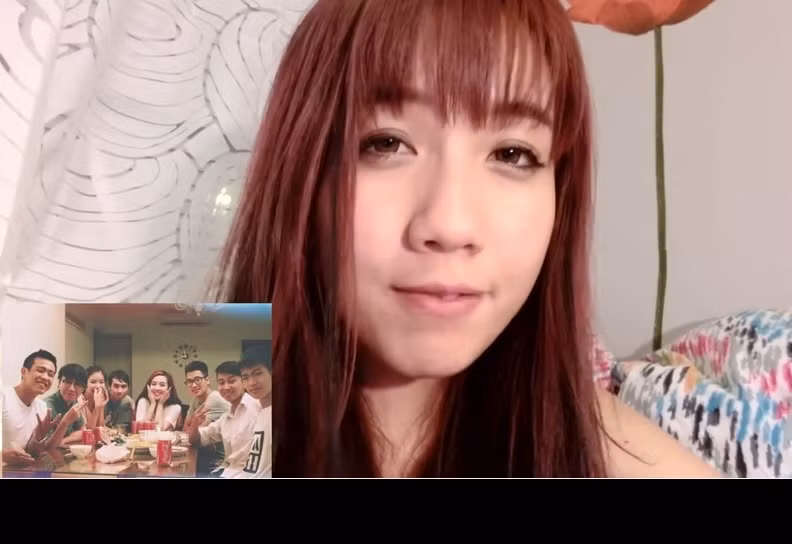 Hot girl Mie lại coi anh Toàn như một thành viên trong gia đình, một người anh lớn, luôn có mặt bất kể giờ giấc để lắng nghe, giúp đỡ các em. Mie chia sẻ kỷ niệm cô cùng anh Toàn nấu ăn cho mọi người, khi đó hai anh em đã cãi nhau, tranh luận rất nhiều.