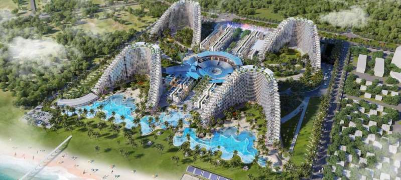 The Arena Cam Ranh nhieu lum xum, khach mua de ngam “qua dang”