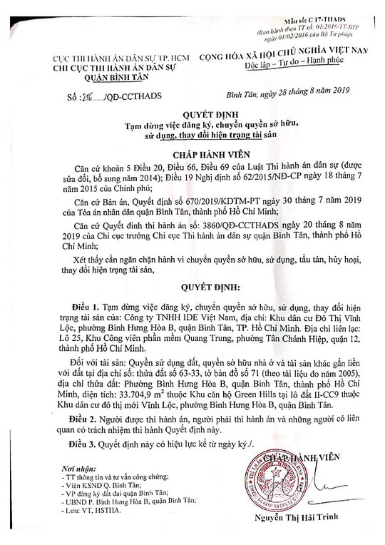 Vi sao khach hang mua du an Green Town Binh Tan roi vao 