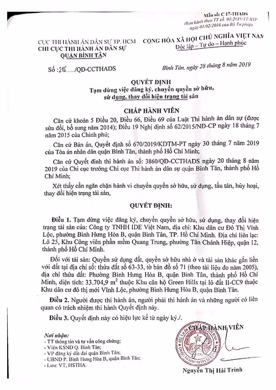 Vi sao khach hang mua du an Green Town Binh Tan roi vao 