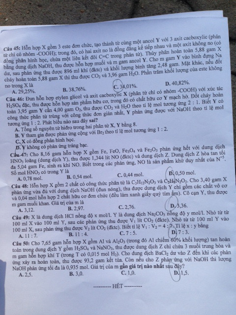 De thi Hoa chinh thuc ky thi THPT quoc gia 2015-Hinh-5