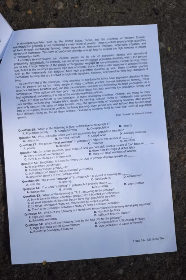 De thi THPT quoc gia mon tieng Anh chinh thuc nam 2015-Hinh-5