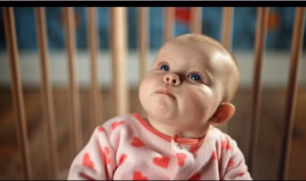 Ngược lại với cậu bạn trên, cậu bé này đang thả hồn mơ mộng khi ngồi bô.