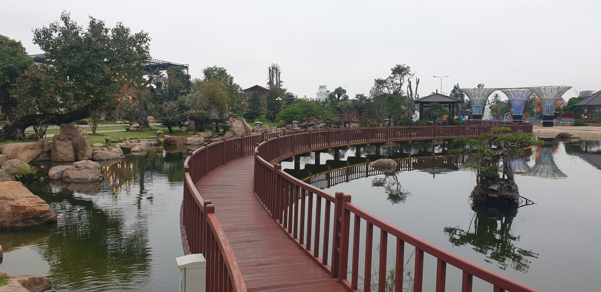 Can canh khu trai nghiem khong phep Big Sun o Hai Phong