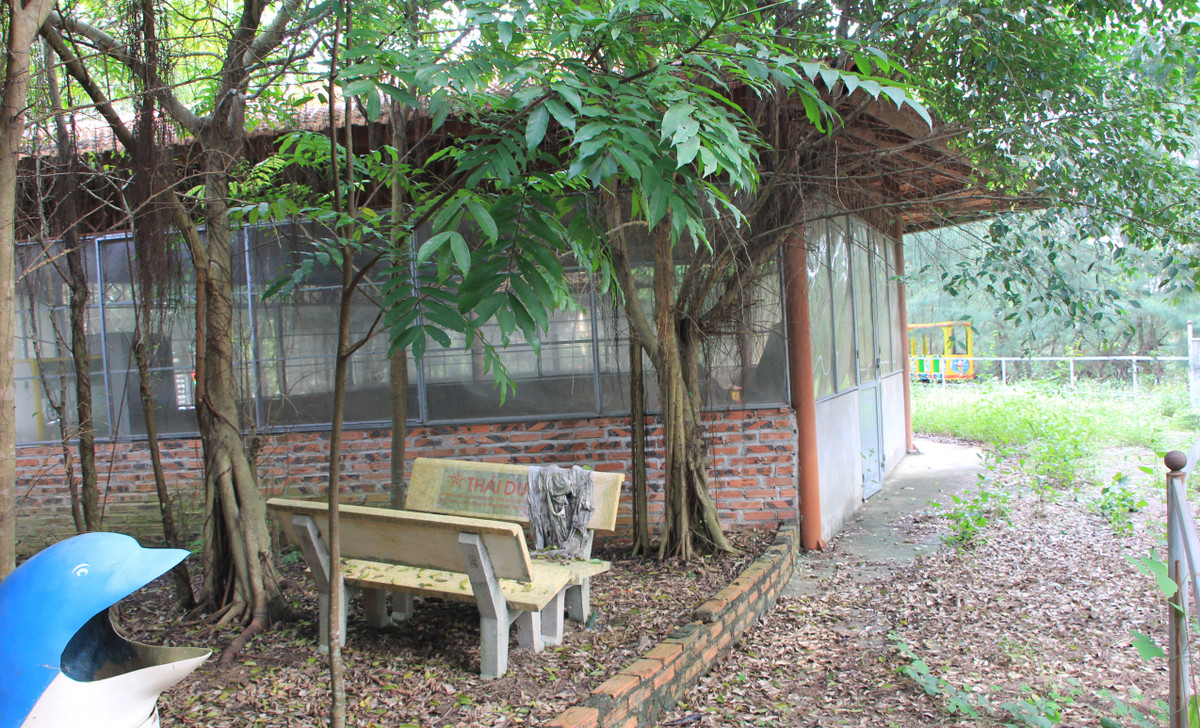 Ghi nhận của PV Báo Tri thức và Cuộc sống, nhiều cổng của công viên đã bị đóng kín, hạ tầng bị bám rêu, han gỉ, cây xanh bị chết khô, cỏ mọc um tùm.