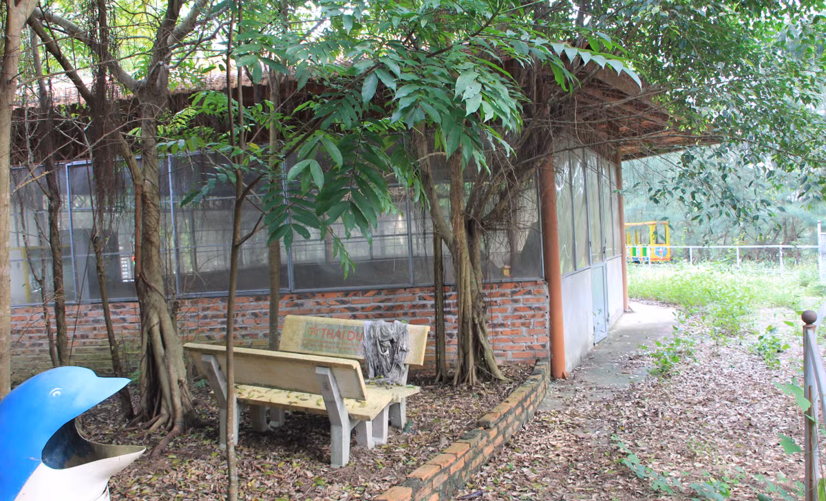 Ghi nhận của PV Báo Tri thức và Cuộc sống, nhiều cổng của công viên đã bị đóng kín, hạ tầng bị bám rêu, han gỉ, cây xanh bị chết khô, cỏ mọc um tùm.