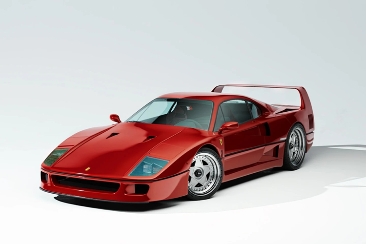 Ferrari F40 huyền thoại được sản xuất từ năm 1987 đến năm 1992 chỉ với hơn 1.300 chiếc. F40 trở thành mẫu xe biểu tượng của thương hiệu "Ngựa Chồm", trước khi có sự xuất hiện của người kế nhiệm - F50, Enzo, Laferrari và giờ đây là F80.
