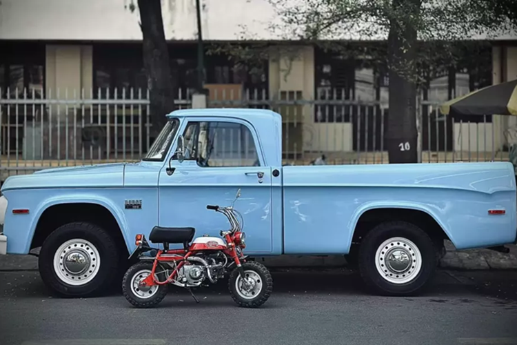 Vào năm 1967, xe tải dòng D đã nhận được động cơ 383 2 thùng khối lớn làm tùy chọn tiêu chuẩn. Từ năm 1965 đến đầu những năm 1980, xe tải dòng D được lắp ráp tại Warren, Michigan, bởi Chrysler Corporation. Các mẫu xe nước ngoài được sản xuất bởi Automotive Industries Ltd.