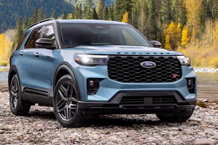  Ford Explorer: 194.094 xe bán ra Explorer cạnh tranh với Jeep Grand Cherokee để trở thành mẫu SUV hạng trung bán chạy nhất, nhưng kết quả cuối cùng không như mong đợi. Phiên bản 2025 đã được ra mắt. 