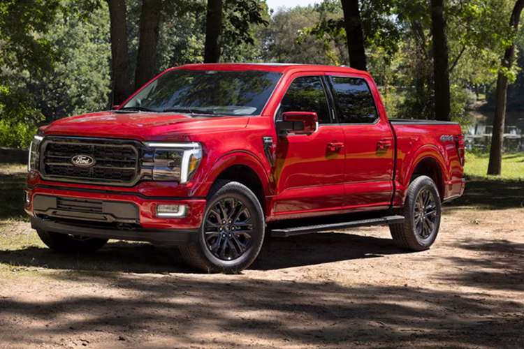  Ford F-Series: 732.139 xe bán ra F-Series vẫn giữ vị trí đầu bảng, dù doanh số giảm 2% so với năm 2023.