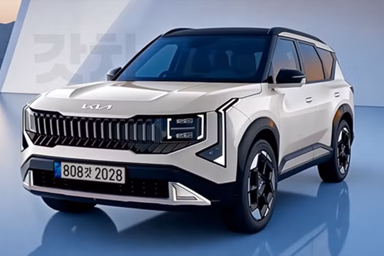 Theo đó, những hình ảnh chụp lén từ Hàn Quốc cho thấy Kia Seltos thế hệ mới sở hữu không gian nội thất tinh tế với ghế trước bọc da màu bạc xám kết hợp với tựa đầu thiết kế mới và phần lưng ghế nhựa phong cách máy bay.