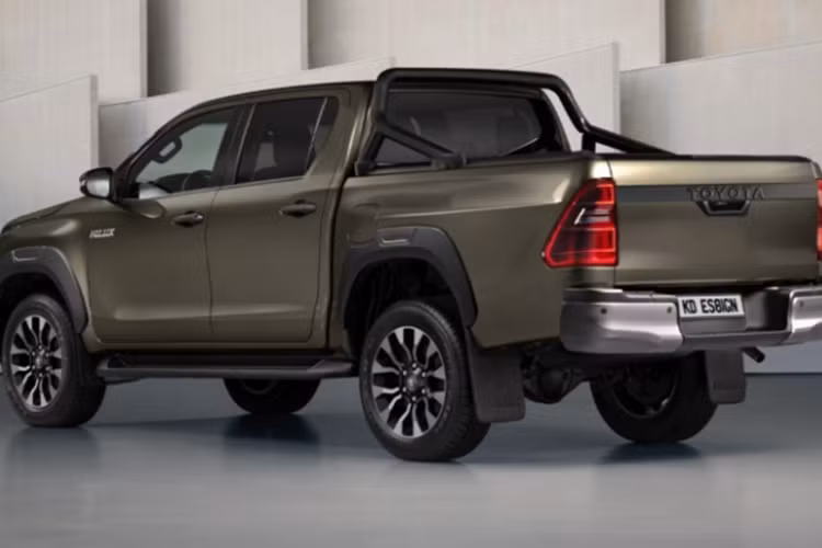 Toyota Hilux 2026 mới khả năng cao vẫn được phát triển trên khung gầm cũ do ngoại hình của xe gần như không khác biệt so với Hilux thế hệ hiện tại.