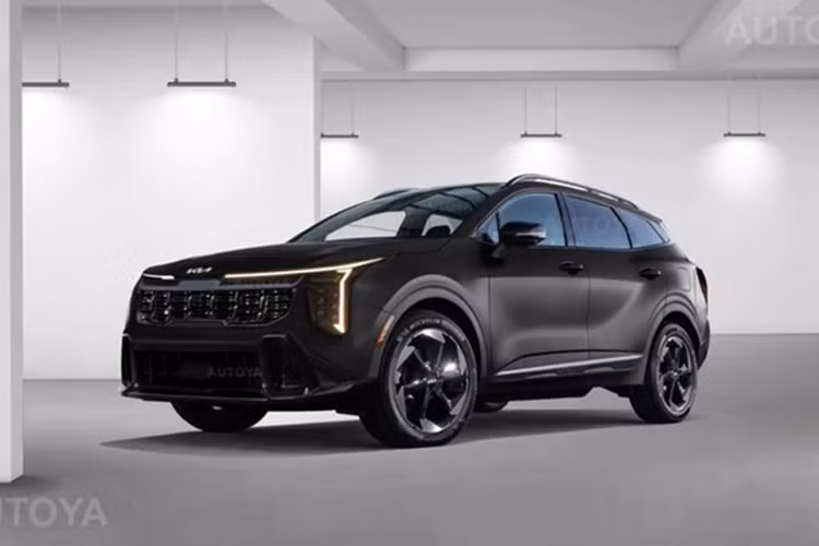 Kia Sportage the he moi se chi con ban hybrid tiet kiem xang