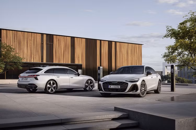 Audi A6 PHEV 2026 ra mat. chot gia tu 1,75 ty dong