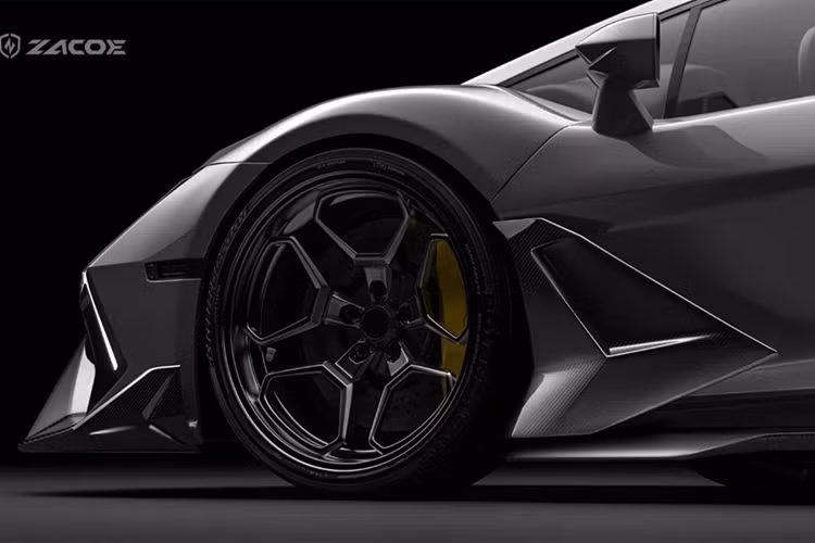 Riêng khuếch tán gió ở cản sau vẫn giữ nguyên thiết kế gốc. Về sức mạnh, Zacoe không can thiệp vào hệ thống vận hành của Revuelto. Siêu xe vẫn giữ nguyên khối động cơ V12 hút khí tự nhiên 6.5L, sản sinh công suất 825 mã lực.