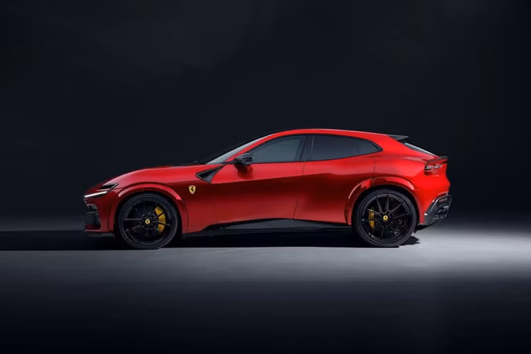 Có nhiều chi tiết như ốp hông, ốp gương và một số chi tiết cũng như sợi carbon. Ngoài ra, chủ nhân của Purosangue gắn gói độ Novitec Esteso có thể tuỳ chọn gói chất liệu tổng hợp PUR-Rim với bề mặt sơn cùng màu ngoại thất hoặc sợi carbon trần.