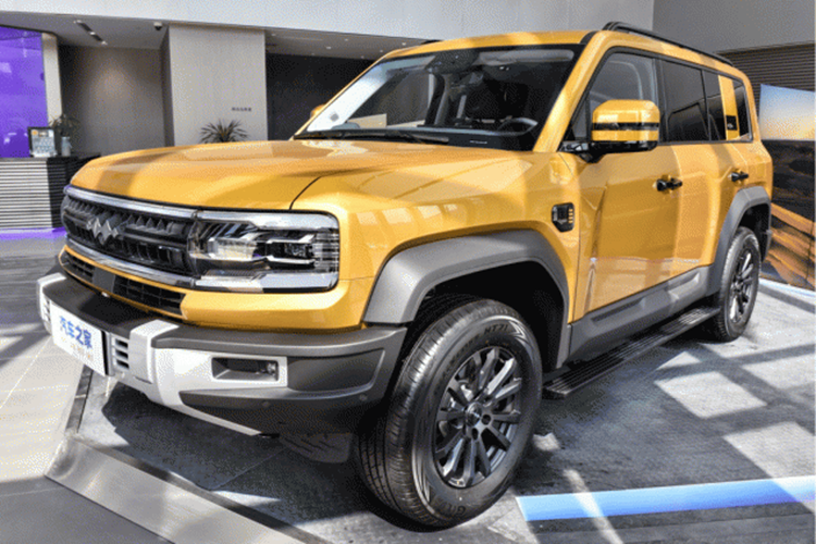 Denza B5 là xe crossover PHEV 4WD với động cơ tăng áp 1,5 lít cho công suất 135 kW (181 mã lực) kết hợp với hai động cơ điện cho công suất 485 kW (650 mã lực). Tổng công suất đầu ra của hệ thống là 505 kW (677 mã lực) và mô-men xoắn cực đại là 760 Nm. Do đó, xe Denza B5 có thể tăng tốc lên 100 km/h trong 4,8 giây.