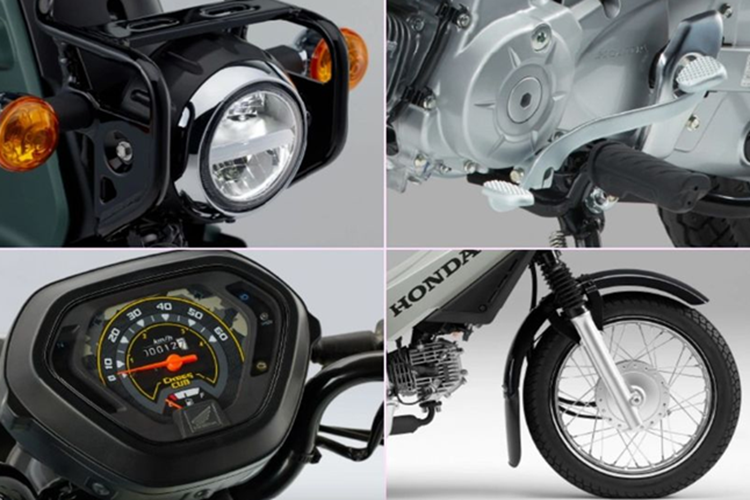 Honda Cross Cub 50 2025 vẫn sử dụng khối động cơ xi lanh đơn, dung tích 49cc, làm mát bằng không khí, sản sinh công suất tối đa 3,7 mã lực tại 7.500 vòng/phút, và mô men xoắn lớn nhất đạt 3,8Nm tại 5.500 vòng/phút. Khả năng tiêu thụ nhiên liệu là 94km/1 lít xăng.