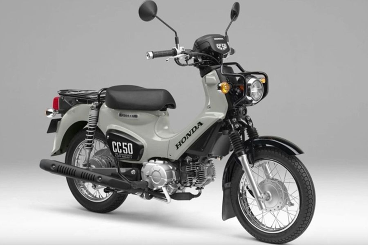 Honda Cross Cub 50 2025 mới là mẫu xe được thiết kế dựa trên Super Cub kết hợp với cảm hứng lấy từ những mẫu xe cào cào.