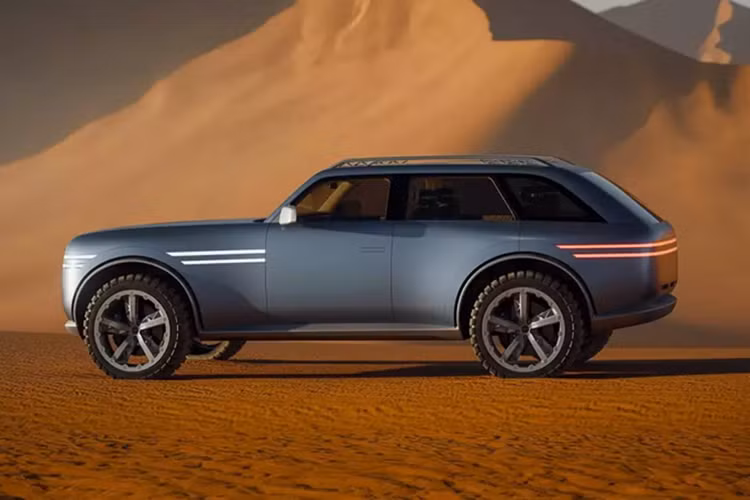 Tại Triển lãm Ô tô New York 2025, Genesis tiếp tục khiến giới mộ điệu bất ngờ với một mẫu concept hoàn toàn mới mang tên Genesis X Gran Equator hoàn toàn mới. Đây là một mẫu SUV địa hình sở hữu thiết kế đi trước thời đại, kết hợp với nội thất phong cách hoài cổ, đánh dấu hướng đi táo bạo từ thương hiệu Hàn Quốc.