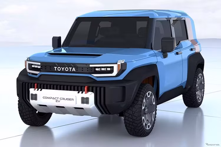 Bên trong mẫu SUV việt dã mới của nhà Toyota là không gian nội thất 2 hàng ghế với 5 chỗ ngồi. Xe không có phiên bản 7 chỗ để tránh dẫm chân lên đàn anh Toyota Fortuner. Bảng điều khiển của Toyota Land Cruiser FJ sẽ học hỏi từ Hilux và Land Cruiser. Tại đây, xe có núm xoay điều khiển chế độ lái Eco/Normal/Sport tiện dụng.