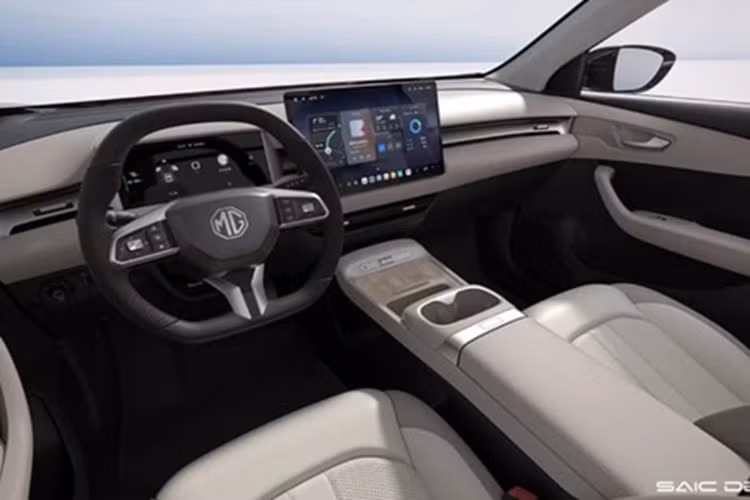 MG S5 EV sở hữu các trang bị tiện ích nổi bật như: màn hình giải trí trung tâm cảm ứng 15,6 inch, đồng hồ kỹ thuật số 10,25 inch, ghế lái chỉnh điện 6 hướng có chức năng thông gió