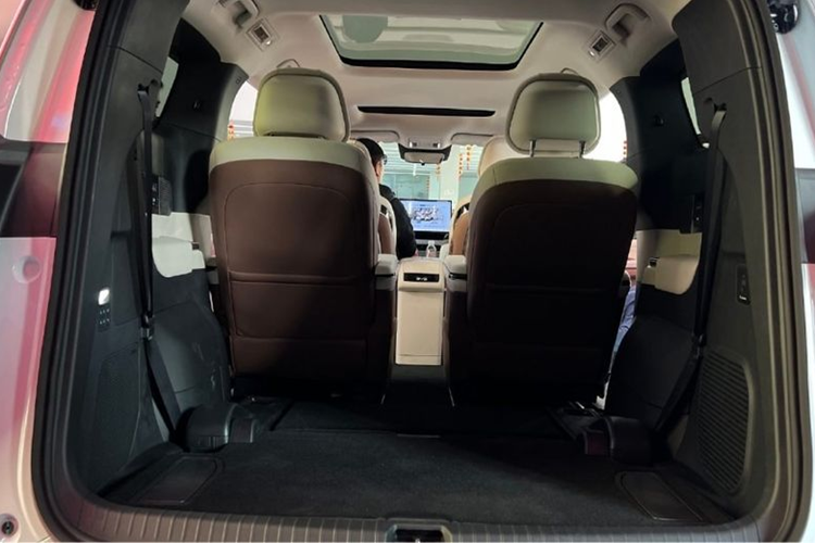 So với Denza D9, mẫu MPV này ngắn hơn 105 mm, rộng hơn 10 mm và thấp hơn 115 mm. Thiết kế xe mang phong cách sang trọng, nổi bật với phần đầu xe có lưới tản nhiệt cỡ lớn tích hợp cụm đèn pha và chi tiết mạ crôm "Dragon Whisker" đặc trưng của dòng xe Dynasty.