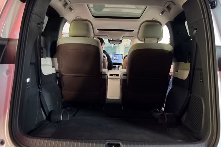 So với Denza D9, mẫu MPV này ngắn hơn 105 mm, rộng hơn 10 mm và thấp hơn 115 mm. Thiết kế xe mang phong cách sang trọng, nổi bật với phần đầu xe có lưới tản nhiệt cỡ lớn tích hợp cụm đèn pha và chi tiết mạ crôm "Dragon Whisker" đặc trưng của dòng xe Dynasty.