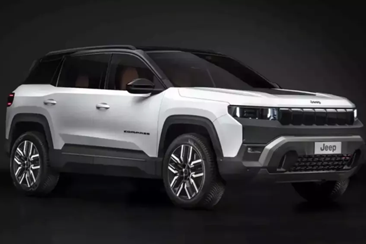 Nhờ phần đầu và đuôi xe ngắn hơn, Compass mới trông linh hoạt hơn so với thế hệ cũ. Jeep Compass sẽ được phát triển dựa trên nền tảng khung gầm STLA Medium mới của tập đoàn mẹ Stellantis. Đây là khung gầm hiện cũng đang được dùng cho các mẫu SUV khác của Stellantis như Peugeot 3008/5008, Opel Grandland và Citroen C5 Aircross.