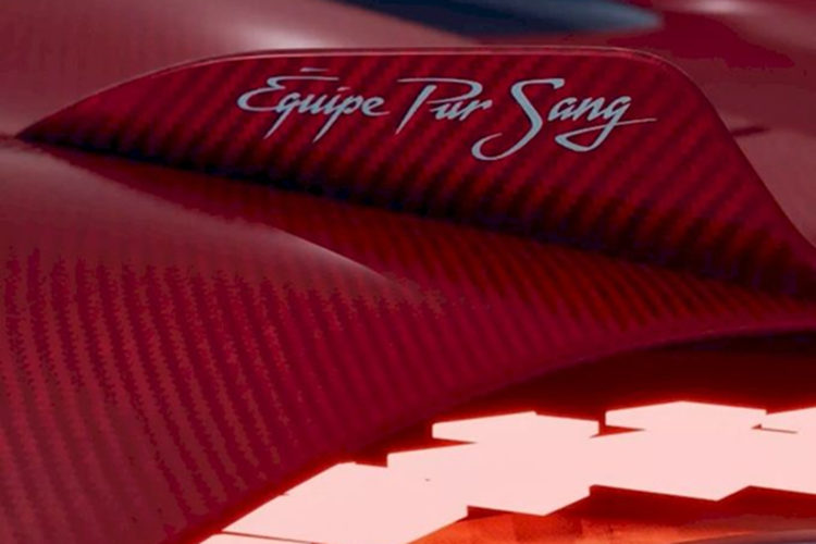 Bên trong cabin, các nhà thiết kế Bugatti đã thêm huy hiệu Équipe Pur Sang trên tựa đầu và bảng điều khiển giá 10.000 USD (khoảng 256,5 triệu đồng).